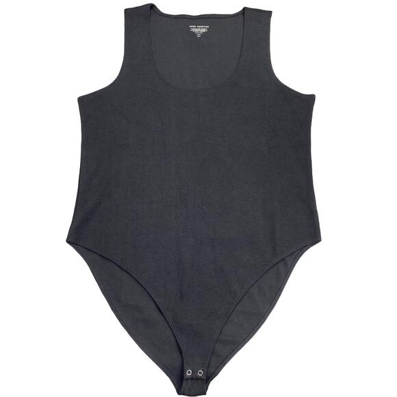 NWT GOOD AMERICAN The Feel Good Bodysuit Sz 4XL Black - Picture 5 of 10